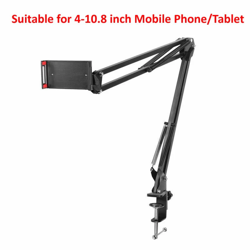 Long Arm Heavy-Duty Desk Mount Tablet Holder - Image 8