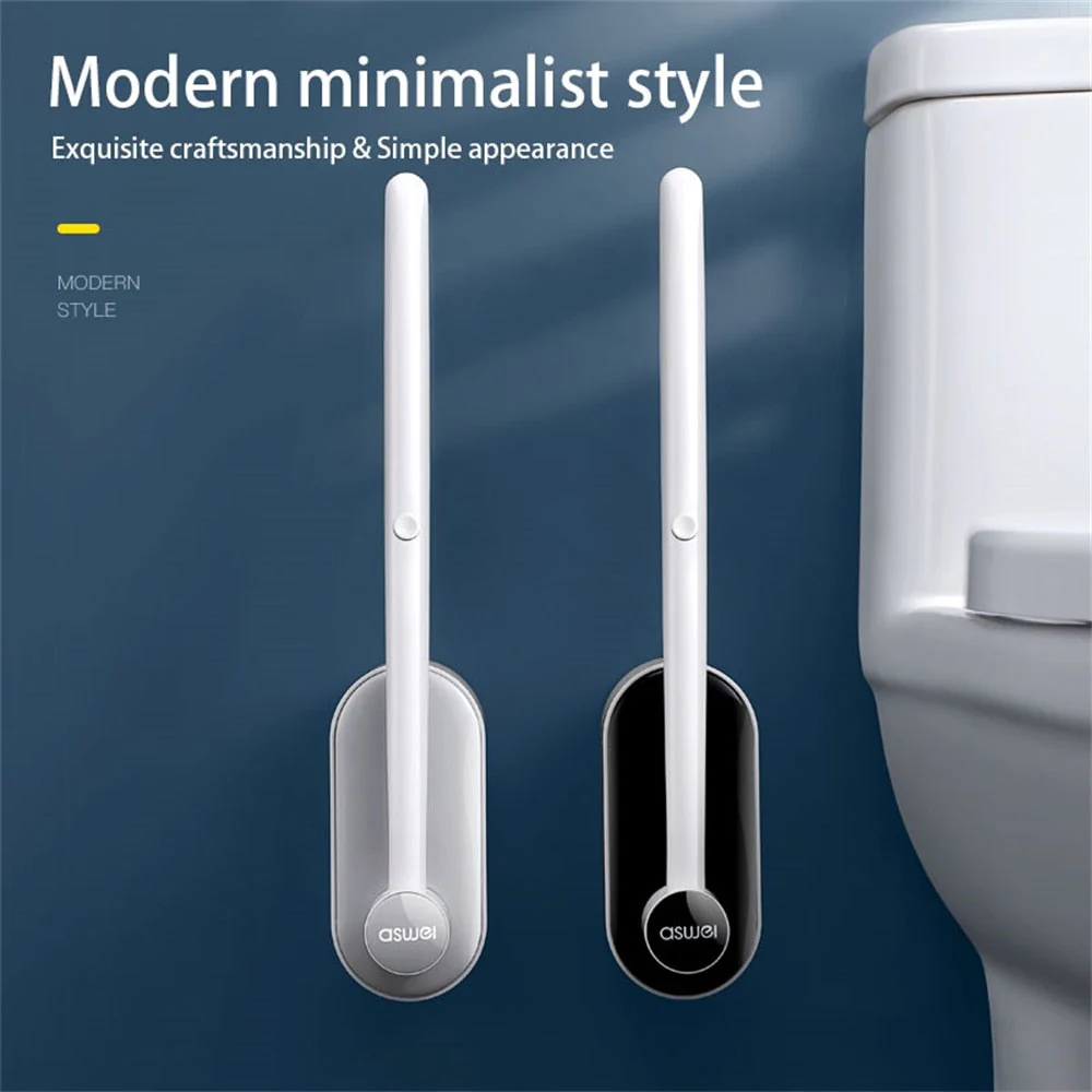 Long Handle Disposable Toilet Brush Set - Image 4