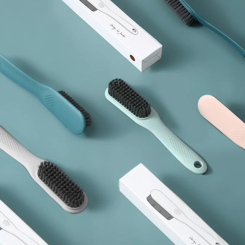 Long Handle Simple Mini Shoe Brush - Image 3