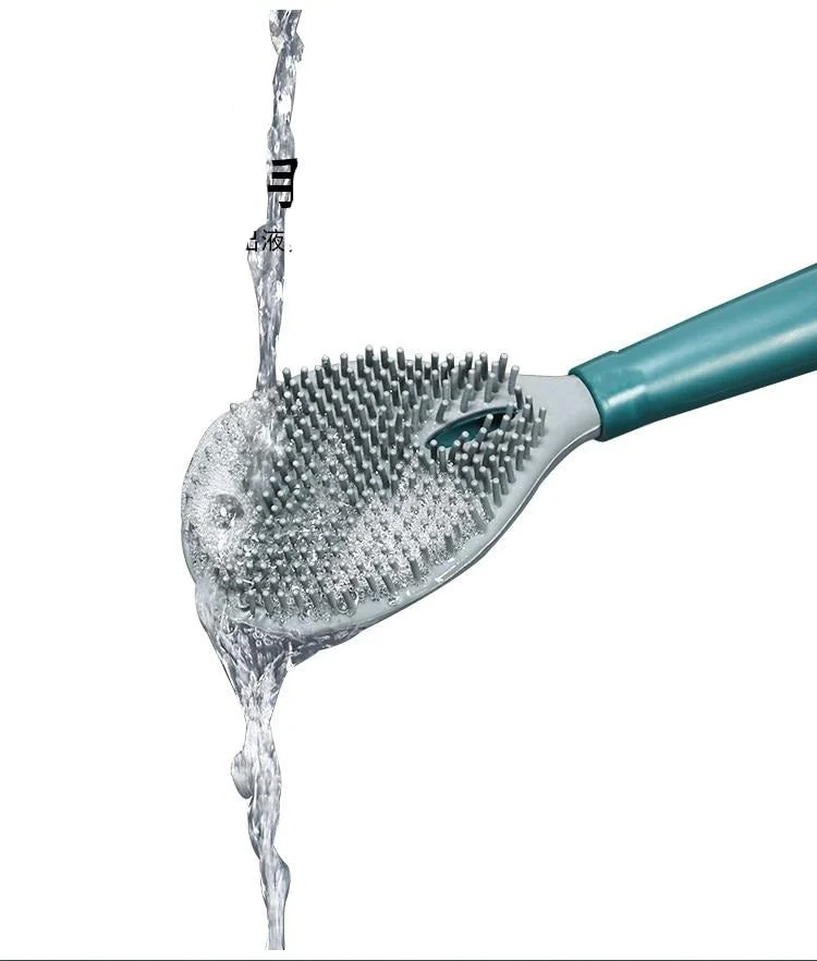 Long Handle Soap Dispenser Toilet Brush - Image 2