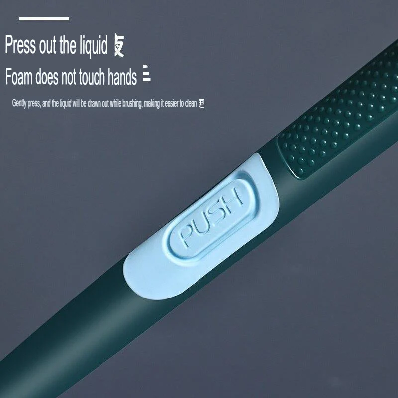 Long Handle Soap Dispenser Toilet Brush - Image 4