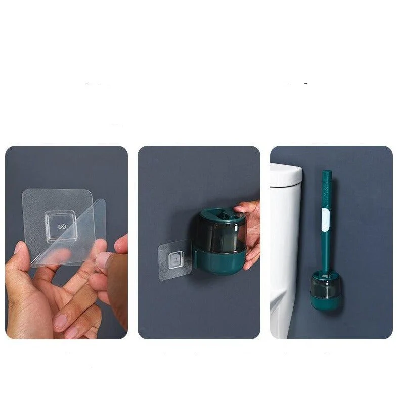 Long Handle Soap Dispenser Toilet Brush - Image 7