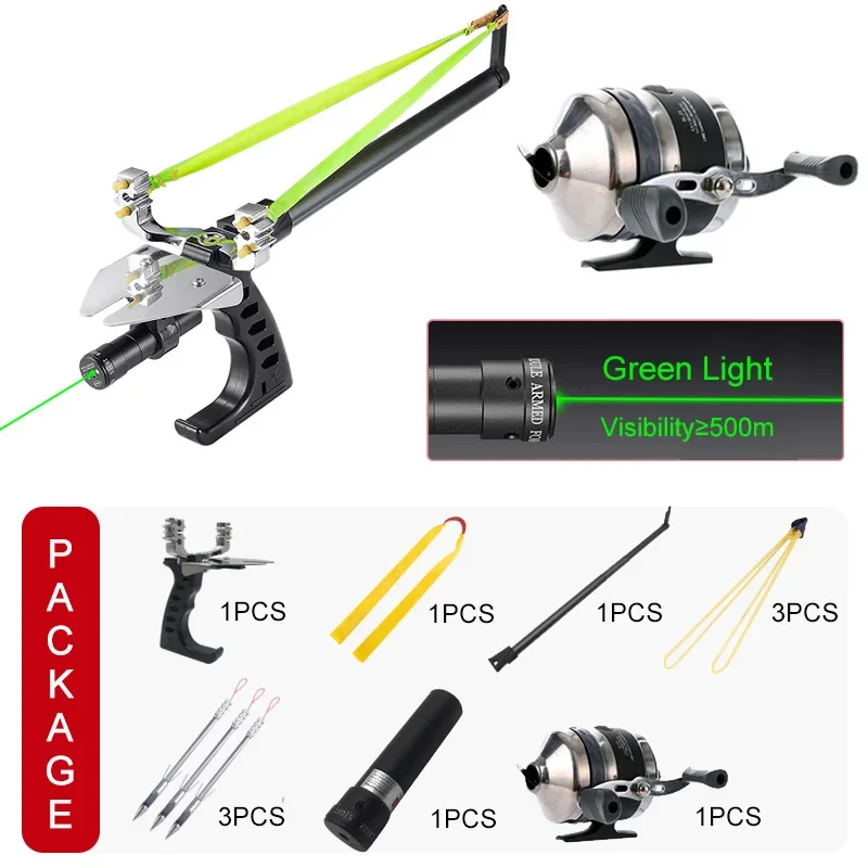 Long-Range Telescopic Fishing Laser Slingshot - Image 9