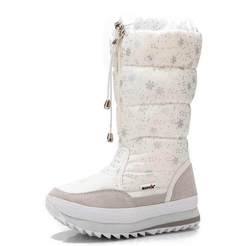 Long Sleeve Plush Warm Winter Boots for Women - Image 2