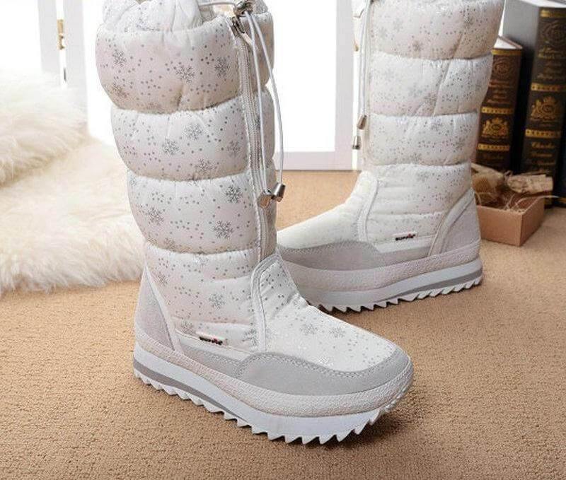 Long Sleeve Plush Warm Winter Boots for Women - Image 4