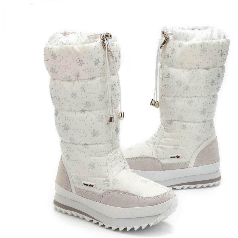 Long Sleeve Plush Warm Winter Boots for Women - Image 6