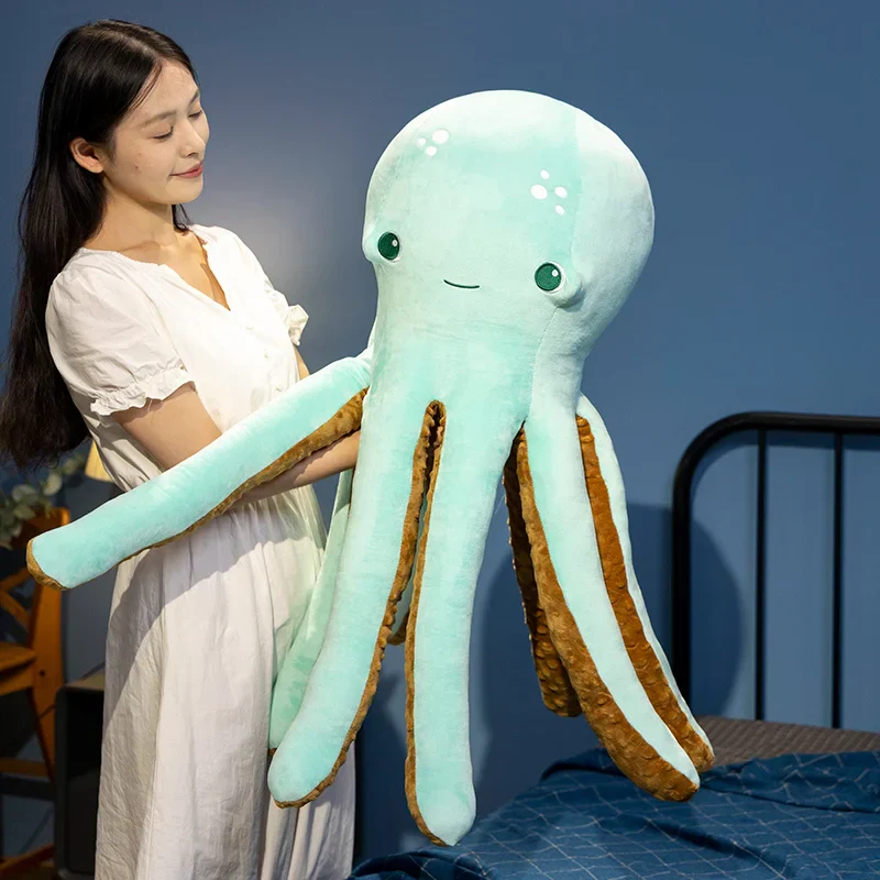 Long Tentacles Happy Octopus Plush Toy - Image 3