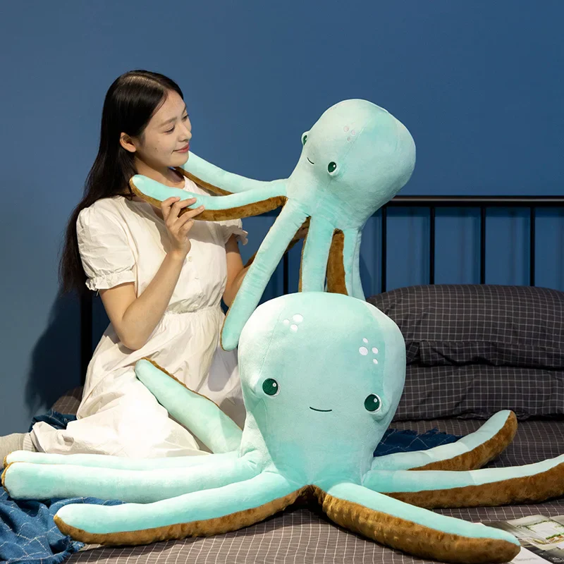 Long Tentacles Happy Octopus Plush Toy - Image 4