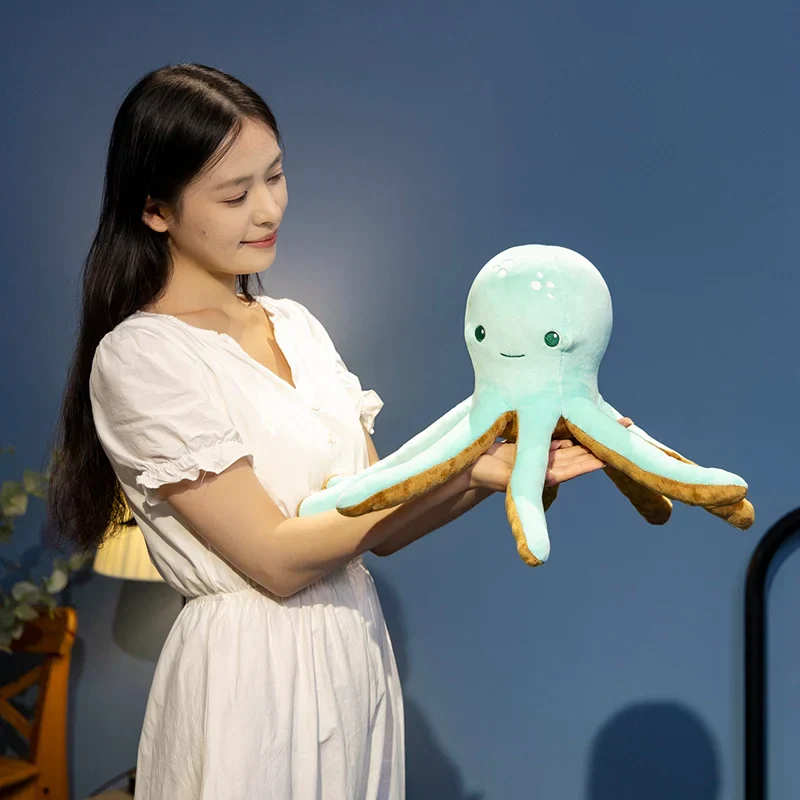 Long Tentacles Happy Octopus Plush Toy - Image 5