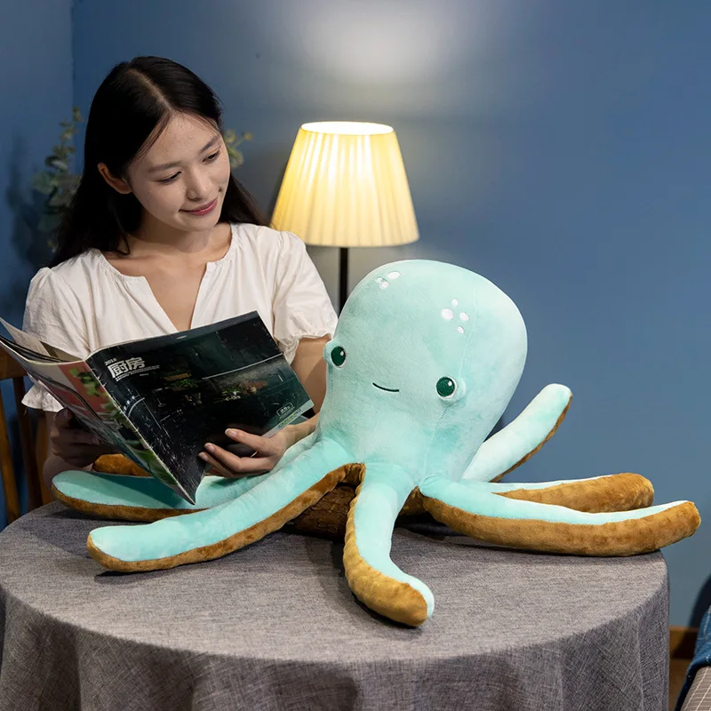 Long Tentacles Happy Octopus Plush Toy - Image 6