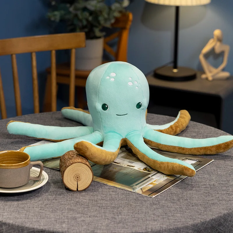 Long Tentacles Happy Octopus Plush Toy - Image 7