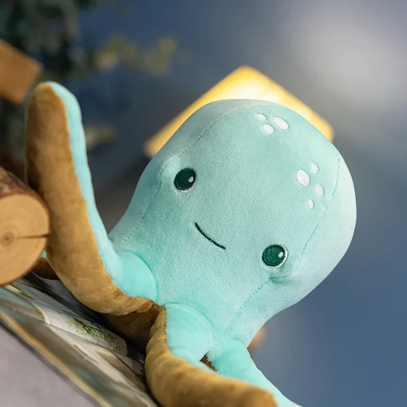 Long Tentacles Happy Octopus Plush Toy - Image 8