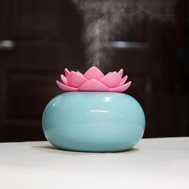 Lotus Ceramic Simplicity Aroma Humidifier - Image 11