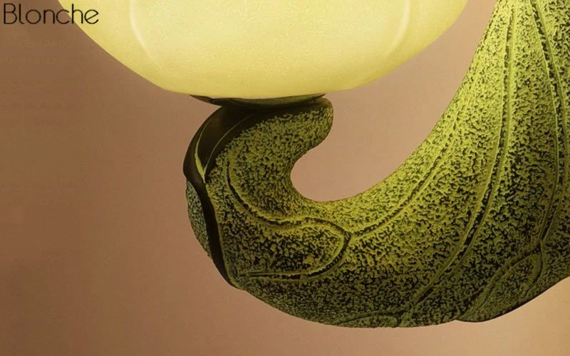Lotus Flower Retro Wall Lamp - Image 7