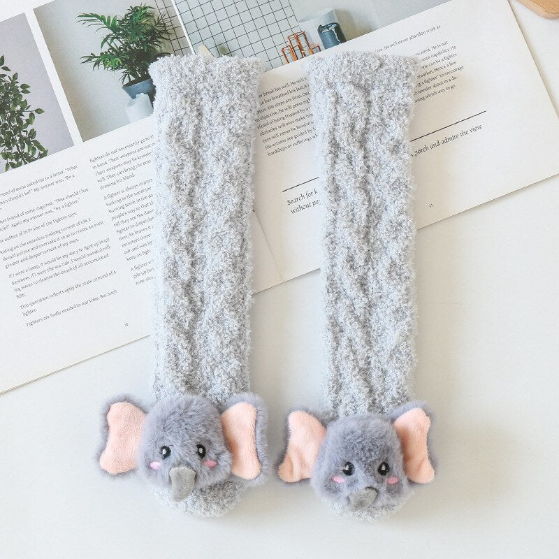 Love Animals Stretchable Newborn Socks - Image 8