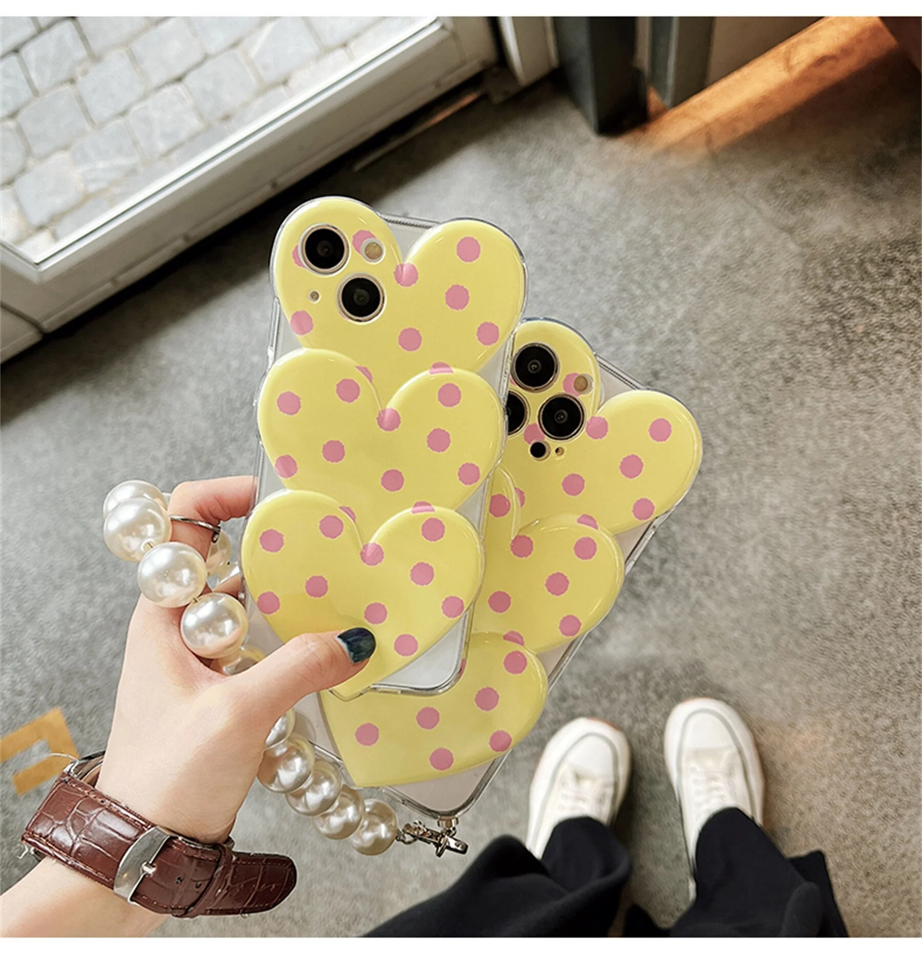 Love Guard Heart Bracelet Phone Case - Image 7