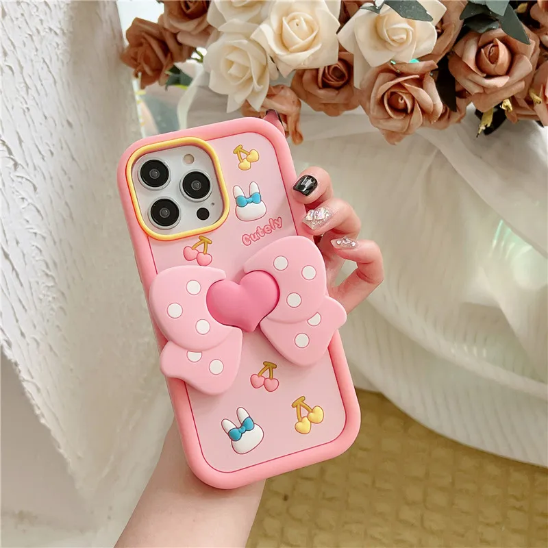 Lovely 3D Folded Butterfly Shockproof iPhone Case - Image 8