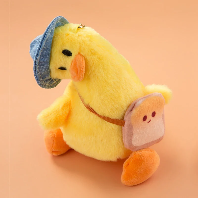 Lovely Crooked Duck Doll Keychain - Image 3