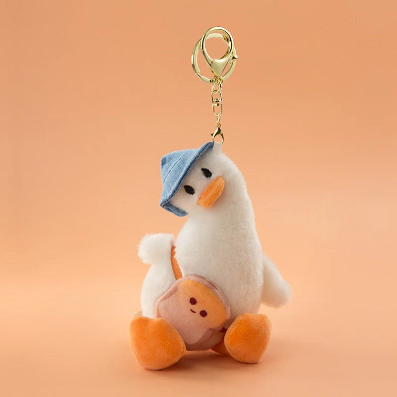 Lovely Crooked Duck Doll Keychain - Image 7