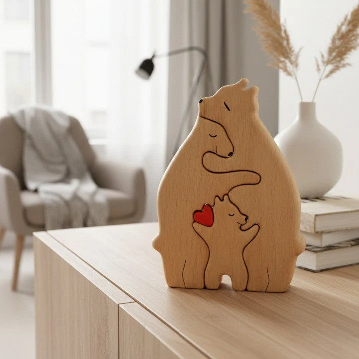 Loving Bears Interlocking Puzzle Decor - Image 4