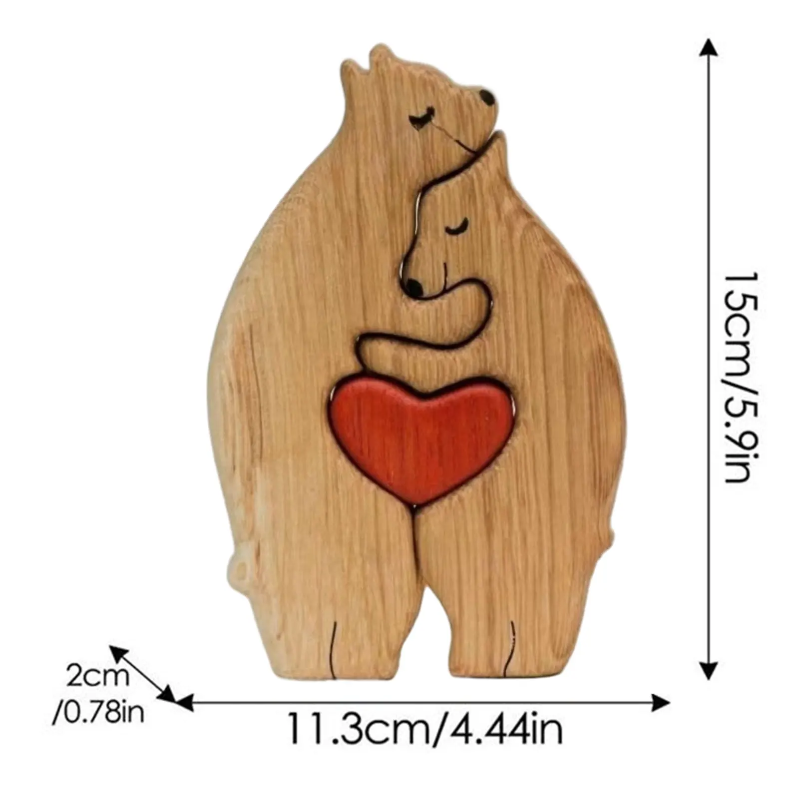 Loving Bears Interlocking Puzzle Decor - Image 8