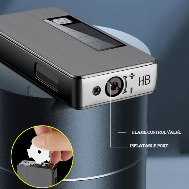 Lucky Dragon Solar Charging Jet Lighter - Image 6