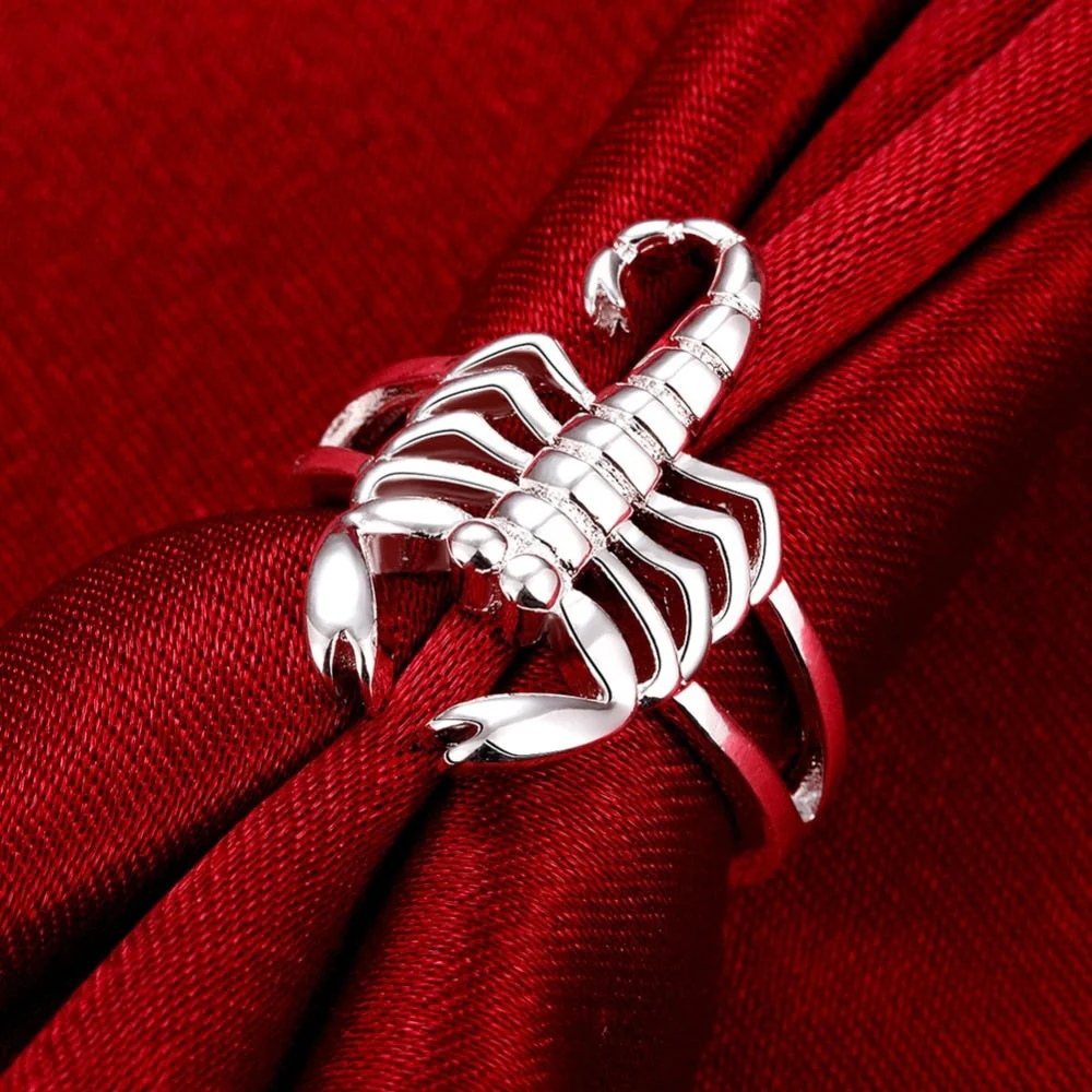 Lucky Gothic Scorpion Ring - Image 3