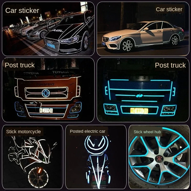 Luminous Car Reflective Stickers - Image 3