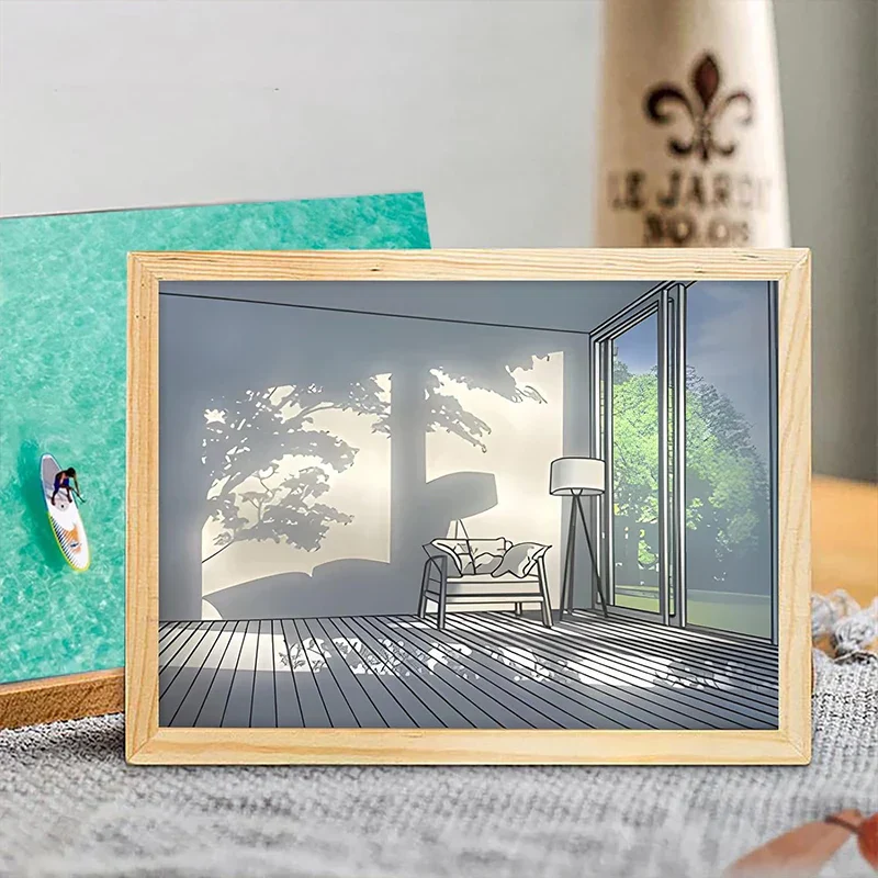 Luminous Decorative Dimmable Artsy Led Light Painting - Image 2
