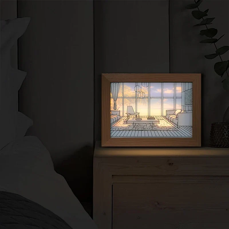 Luminous Decorative Dimmable Artsy Led Light Painting - Image 6