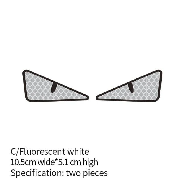 Luminous Eyes Reflective Car Stickers - Image 11