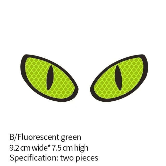 Luminous Eyes Reflective Car Stickers - Image 12