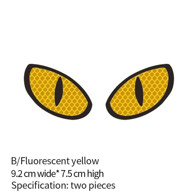 Luminous Eyes Reflective Car Stickers - Image 13