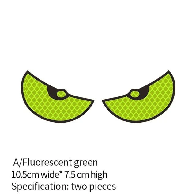 Luminous Eyes Reflective Car Stickers - Image 16
