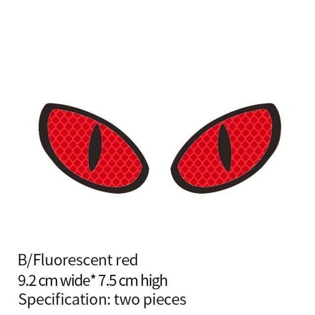 Luminous Eyes Reflective Car Stickers - Image 17