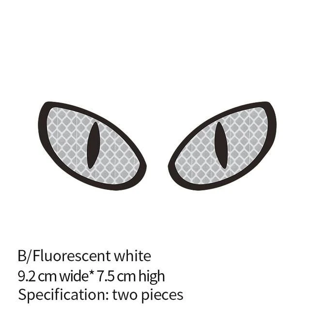 Luminous Eyes Reflective Car Stickers - Image 6