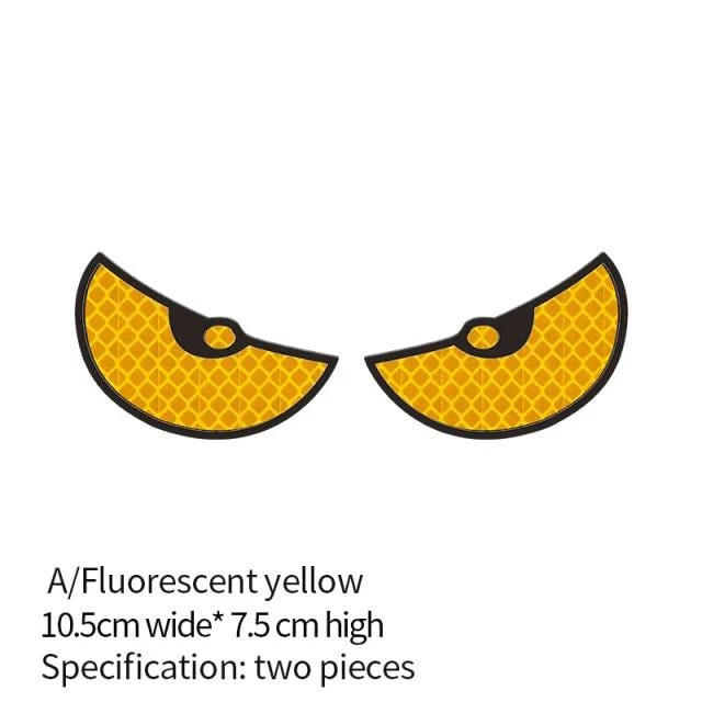 Luminous Eyes Reflective Car Stickers - Image 7