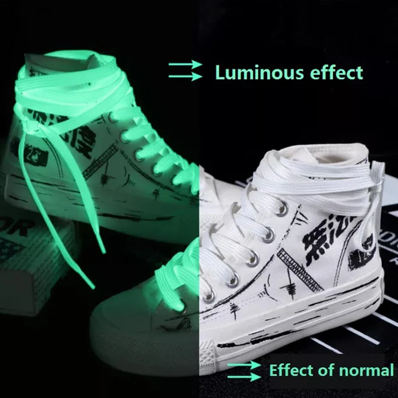 Luminous Glow Fun Time Shoelaces - Image 4