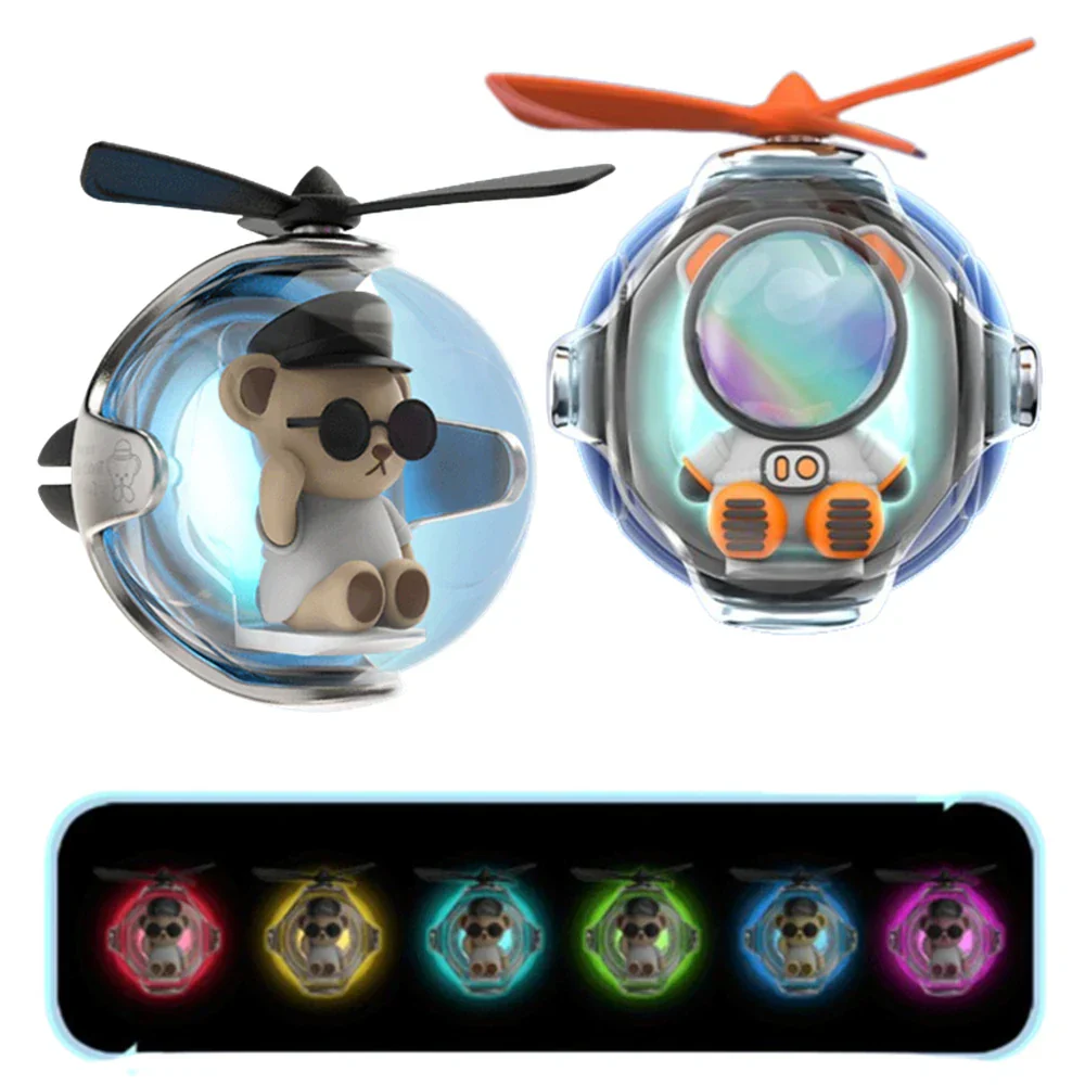 Luminous Helicopter Animals Car Air Freshener - Image 2