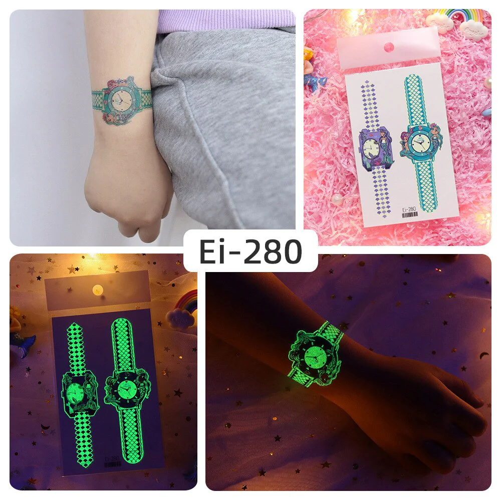 Luminous Temporary Tattoo Watch Sticker - Image 10