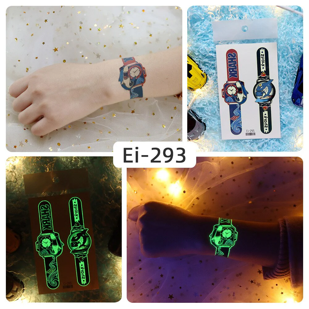Luminous Temporary Tattoo Watch Sticker - Image 16