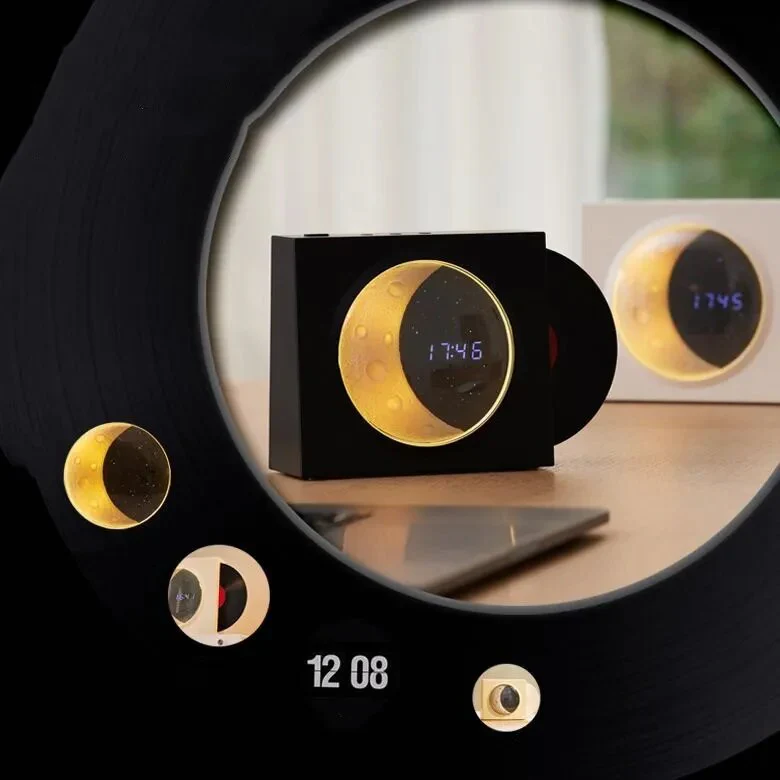 Lunar Tune Wireless Speaker Clock - Image 2