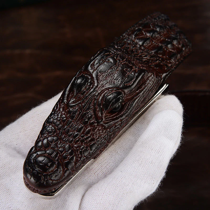 Luxo Crocodile Belt - Image 2