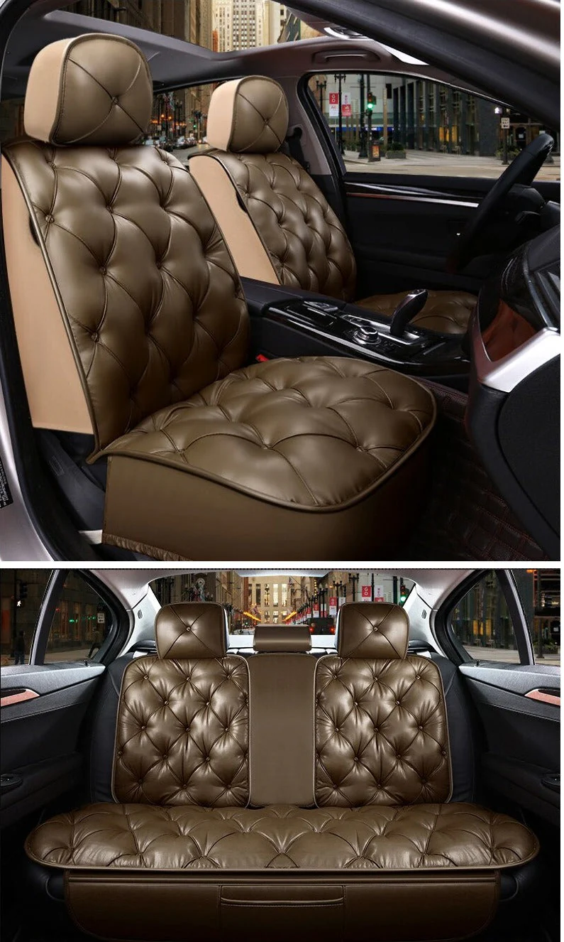 Luxurious Ride Leather Car Seat Cover - Image 17