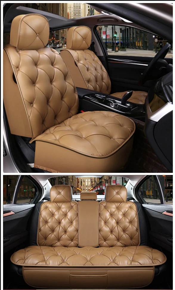 Luxurious Ride Leather Car Seat Cover - Image 18