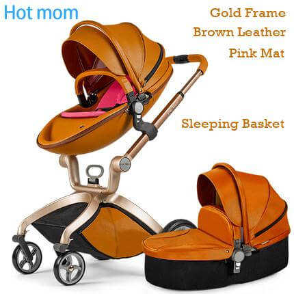 Luxury Baby Stroller High Land-Scape Baby Stroller 3 in 1 Fashion Pram European Carriage - Image 12