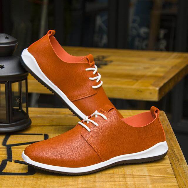 Luxury Breathable Men Casual Leather Shoes - Image 3