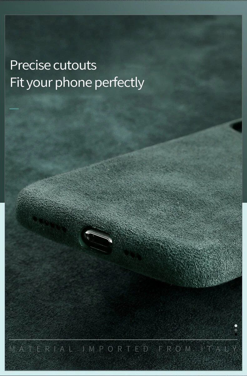 Luxury Business Skin Friendly Leather iPhone Case - Image 12