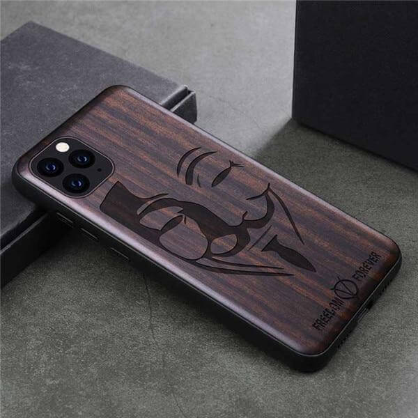Luxury Wooden Flexible iPhone Case - Image 2