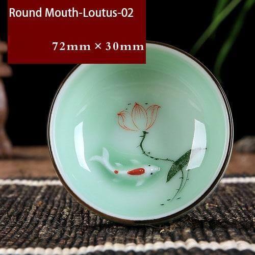 Luxury Creative Hand painted Chinese Traditional Ceramic Bowls - Image 3